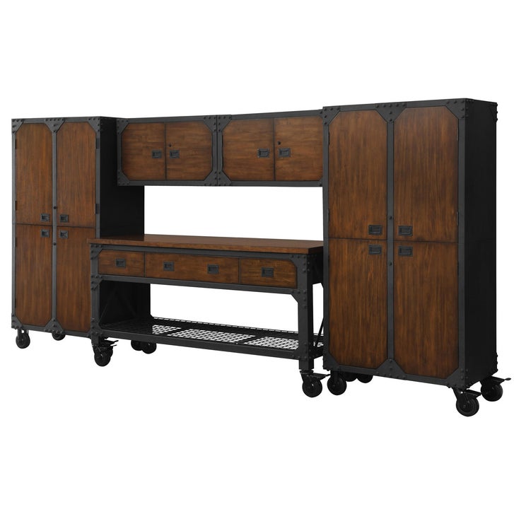 Whalen 5-piece Work Bench & Cabinet Set | Costco