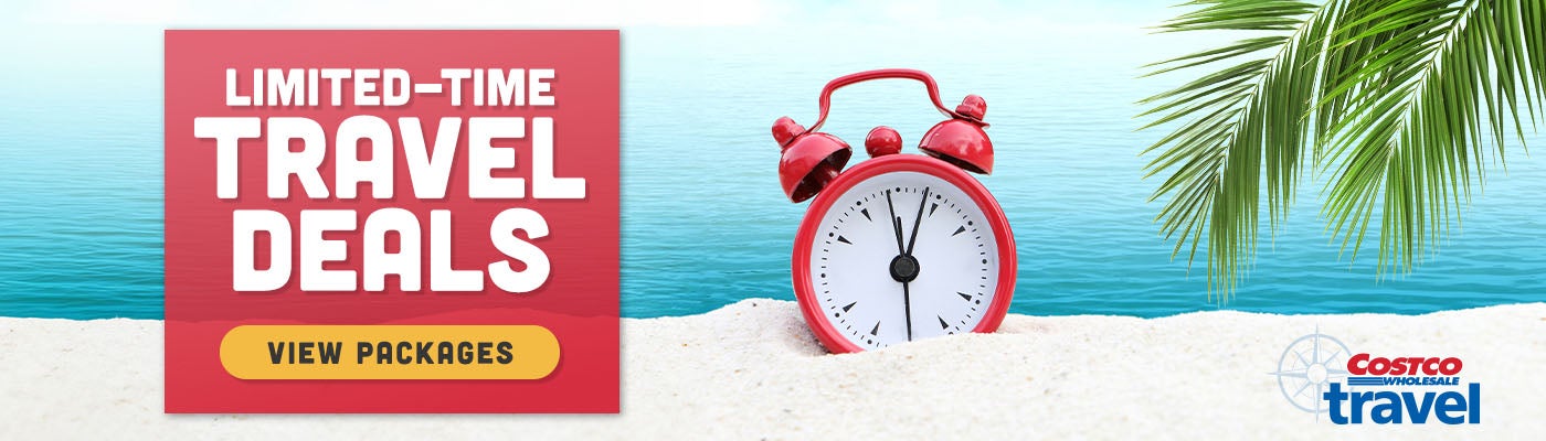 Limited-Time Travel Deals. View Packages. Costco Wholesale Travel.