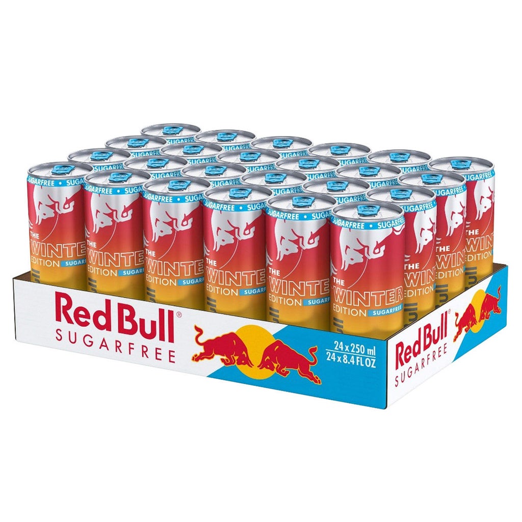 Red Bull Energy Drink, Sugar Free Fuji Apple and Ginger, 8.4 fl oz