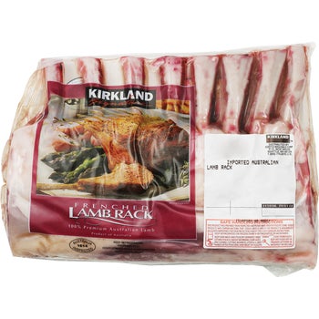 Kirkland Signature Halal Frenched Rack of Lamb, 2 lb avg wt