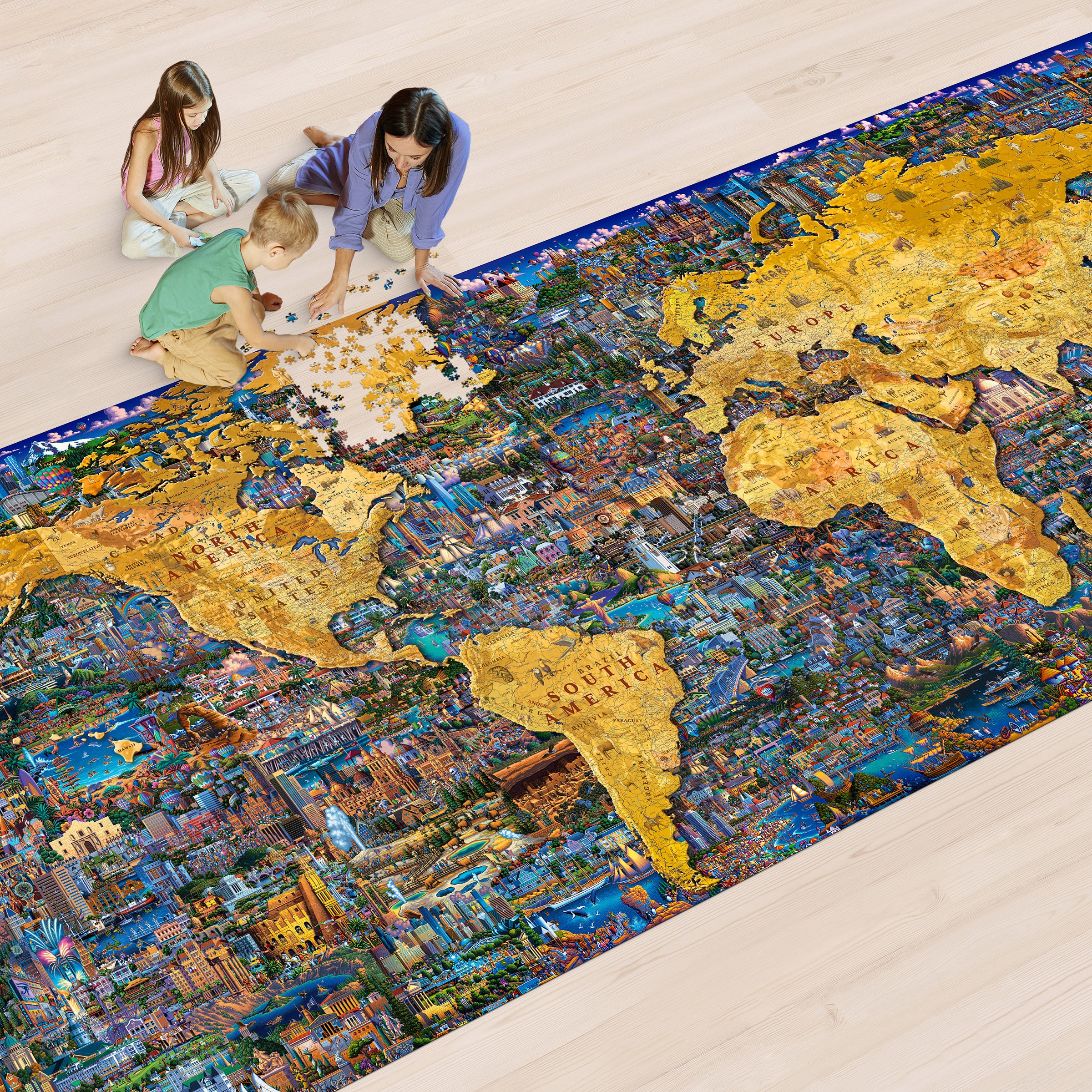 The World's Largest Puzzle by Dowdle | Costco
