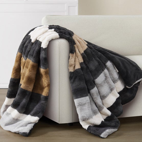 Brooklyn Loom Rugby Stripe Throw | Costco