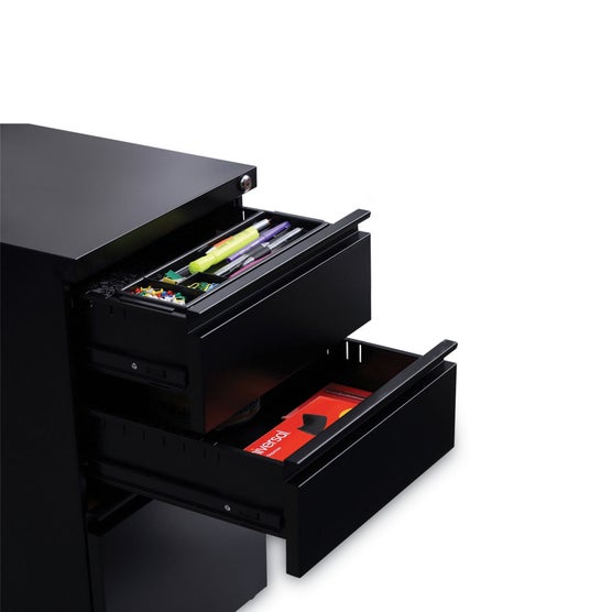Alera Mobile 3-Drawer Pedestal File Cabinet, 14.96