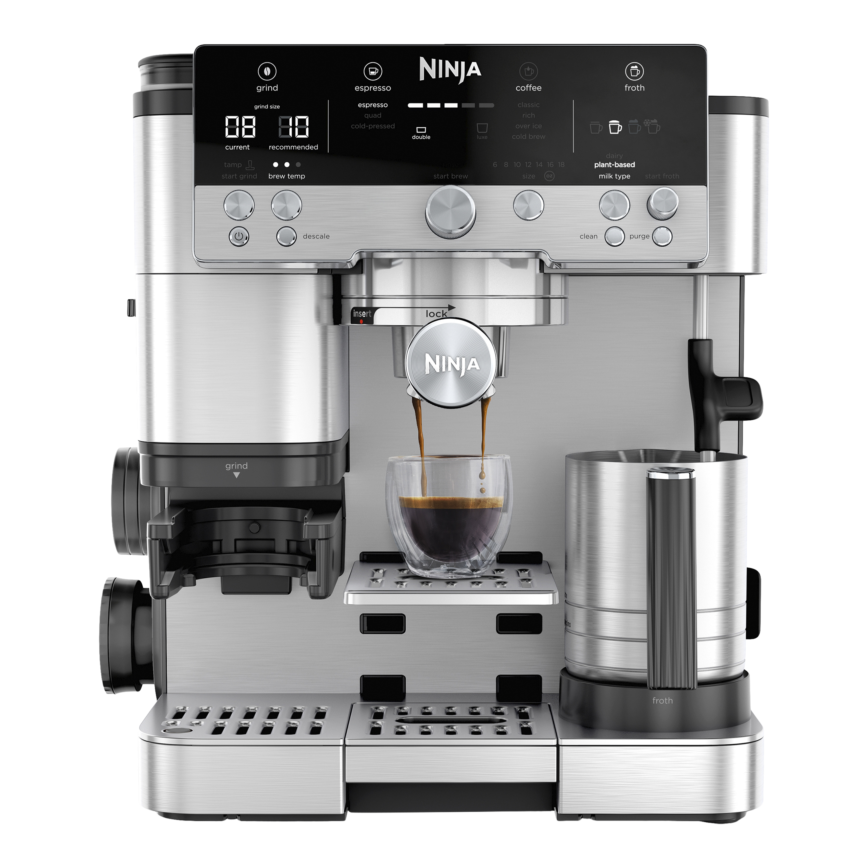 Ninja Luxe cafe 2-in-1 espresso and coffee machine
