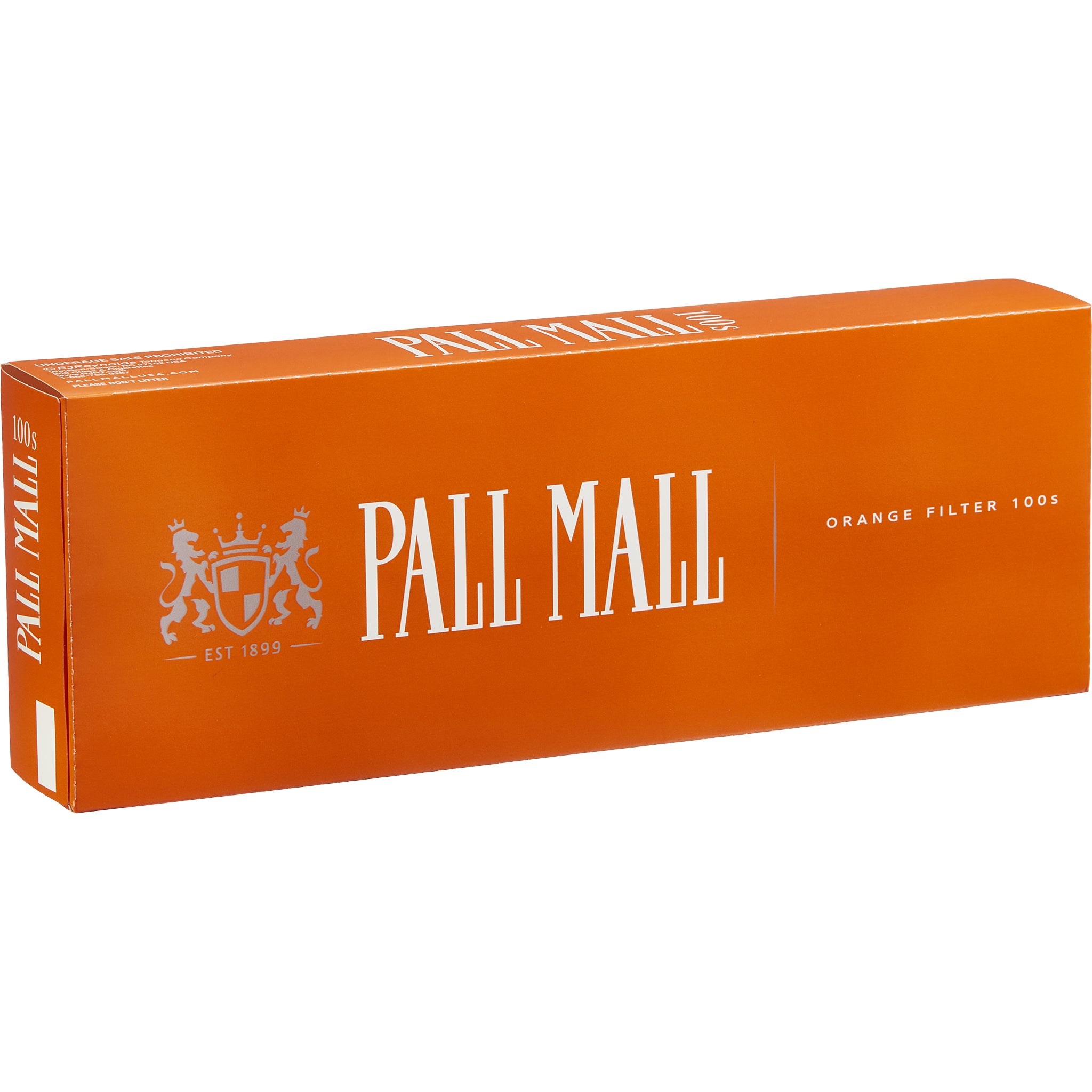 PALL MALL ORANGE FILTER 100