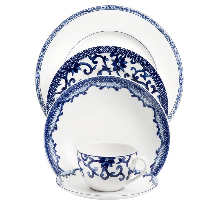 ラルフローレン　マンダリンブルー　２１cmプレート　ペア Polo Ralph Lauren Mandarin Blue 20-piece Dinnerware Set | Costco