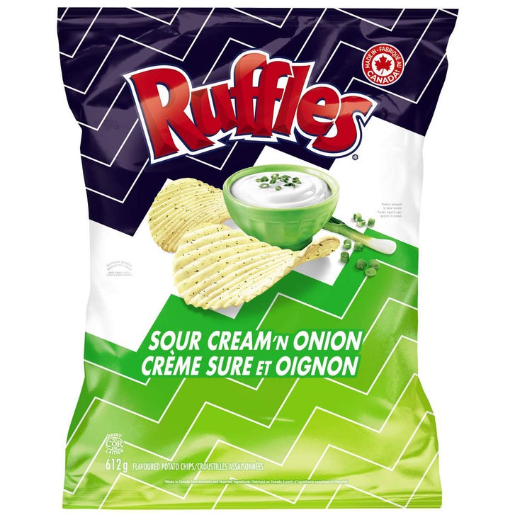 Ruffles Sour Cream'n Onion, 612 g | Costco