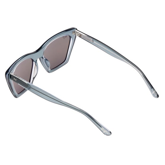 Maui Jim Kini Kini B849-27E Steel Blue with Crystal Blue Hawaii