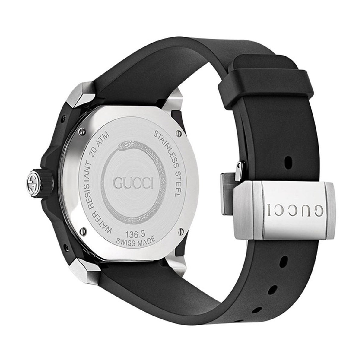 Gucci Dive Snake Stainless Steel Case Men's Quartz Watch | Costco