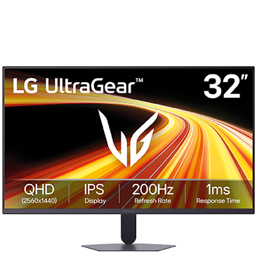 LG 32” UltraGear 200Hz QHD Gaming Monitor