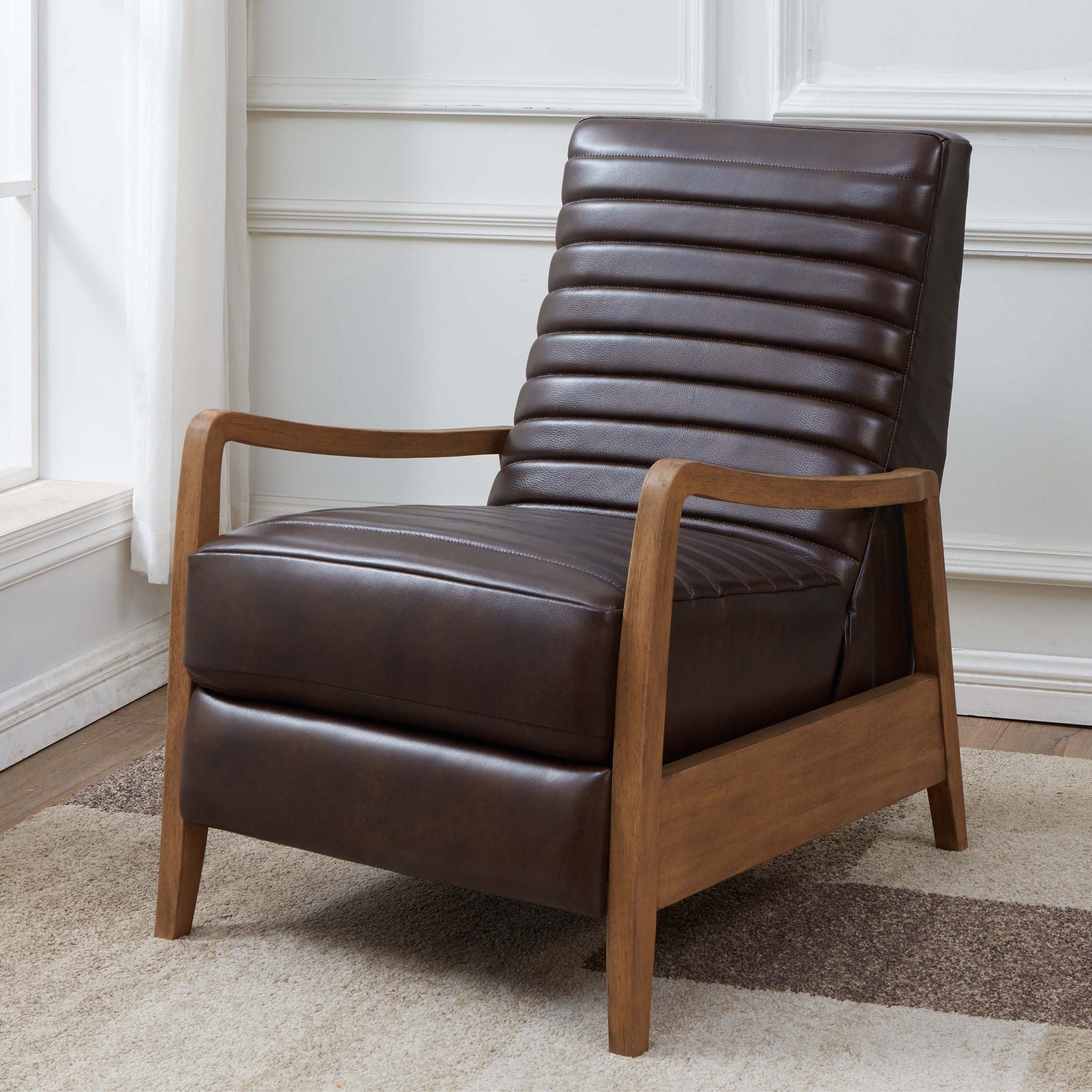 Henrik Leather Pushback Recliner | Costco
