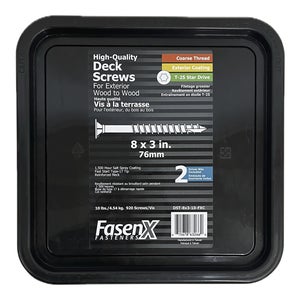 FasenX Premium Screw Deck Screws No.8, 920 screws