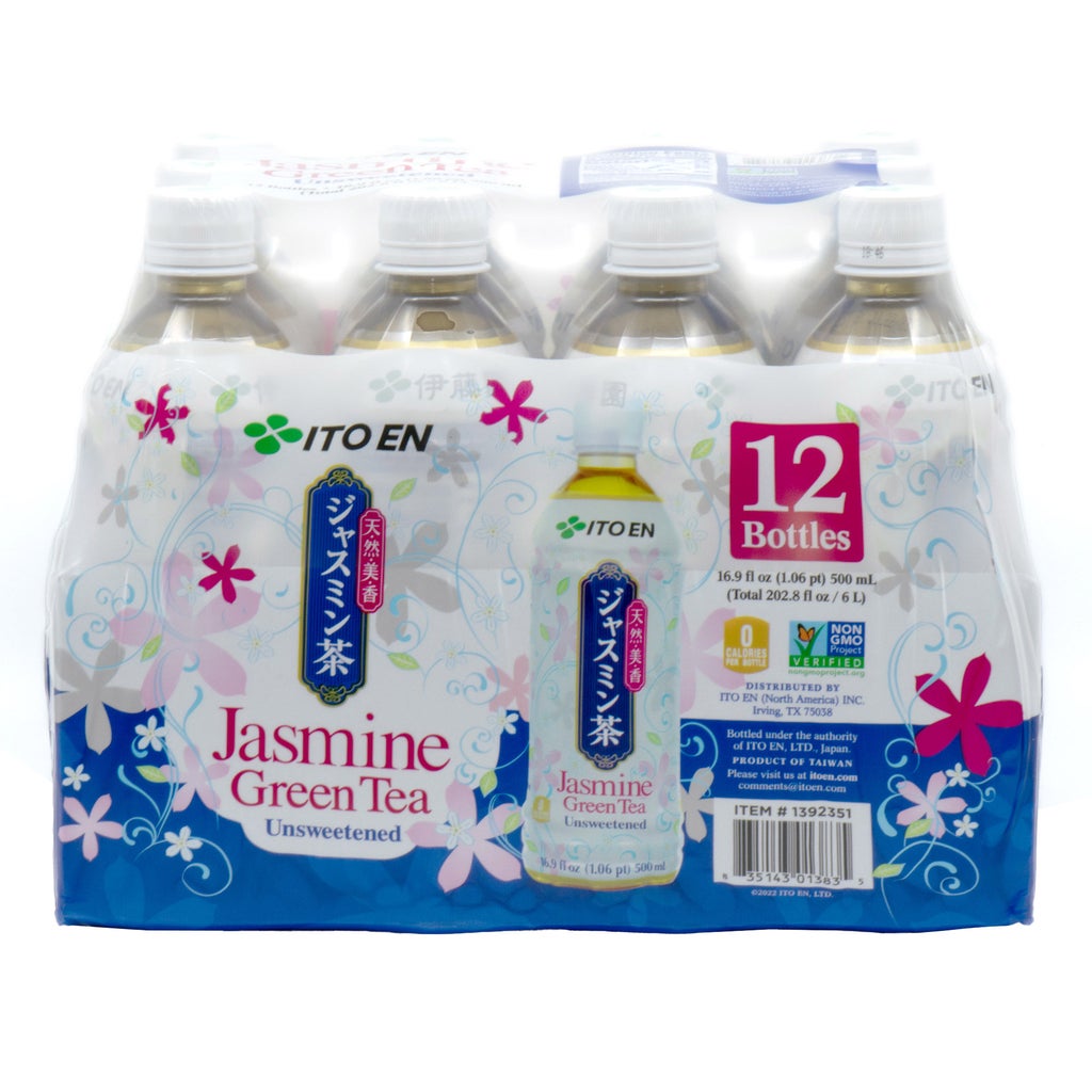Ito En Jasmine Green Tea, Unsweetened, 16.9 fl oz, 12-count | Costco