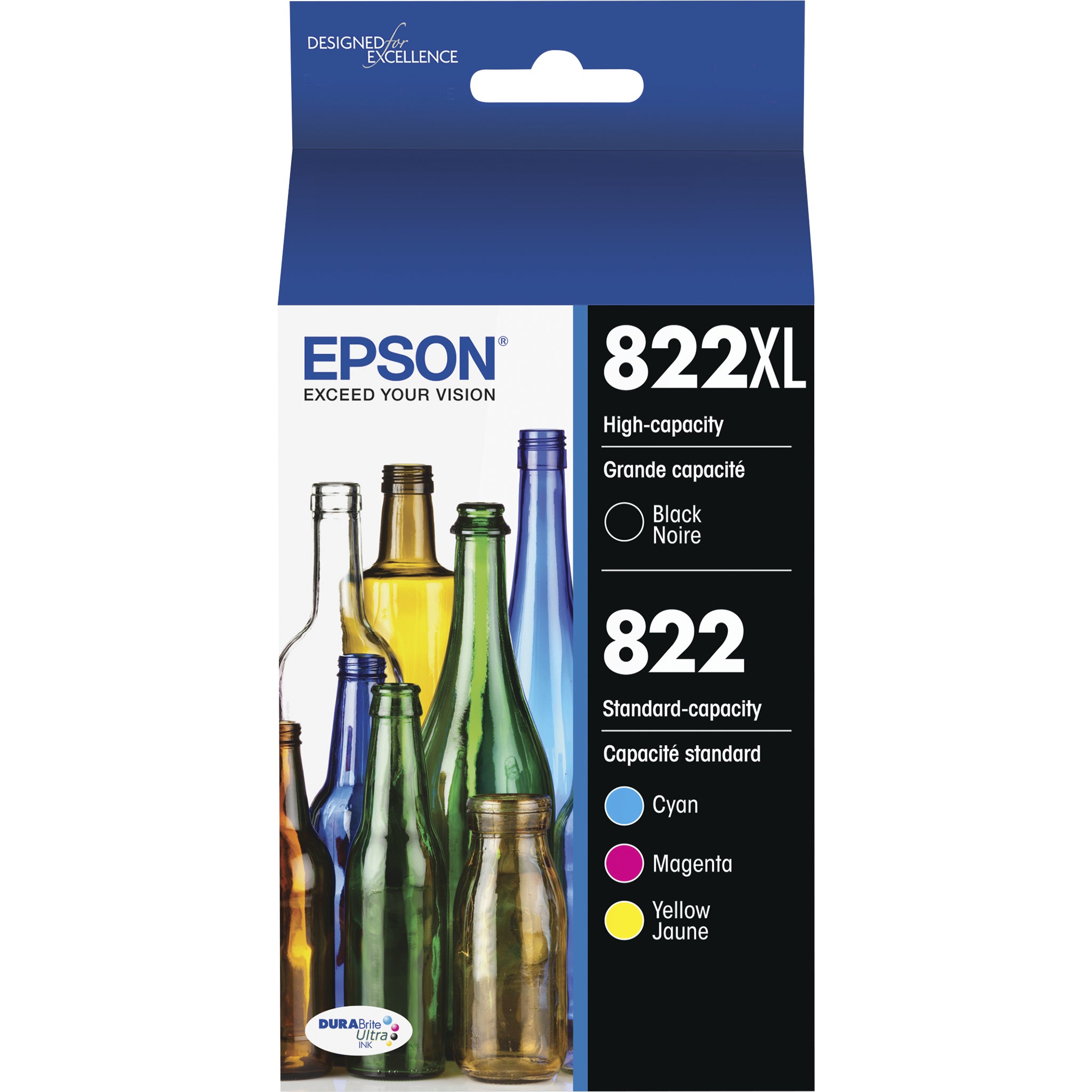 Epson 822XL and 822 Ink Cartridge Combo Pack | Costco
