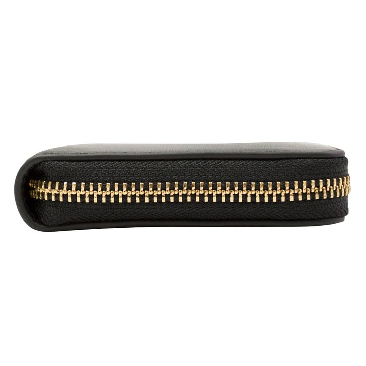 Tory Burch Charlie Zip Continental Wallet, Black | Costco