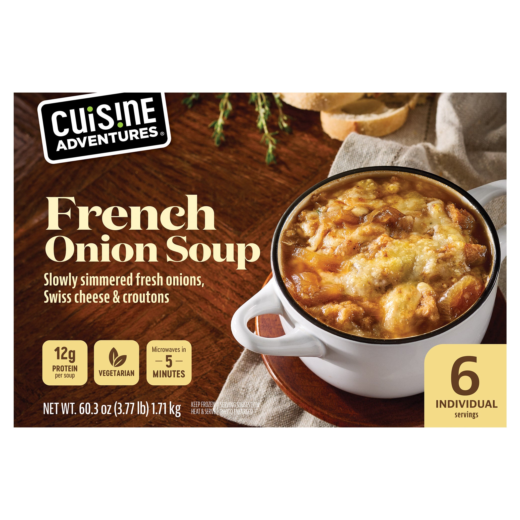 ゆゆ Plats Du Chef French Onion Soup, 10 oz, 6-count | Costco