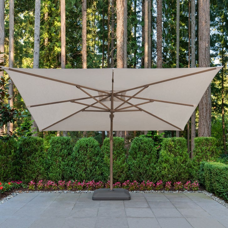 6 x 10 cantilevered patio umbrellas Garvee 10' Solar Lights Offset Umbrella, Cantilever Umbrella with Easy Lift & Tilt Adjustment, 8 Ribs Sun Umbrella UV Protection, Wine Red Mastering the Art of Outdoor Furniture Mondawe 10 ft. x 13