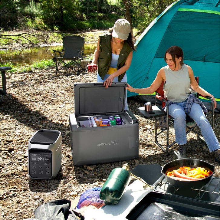 EcoFlow GLACIER Classic Portable Fridge Freezer + Plug-in Battery