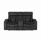 Zayne 2-piece Leather Power Reclining Set with Power Headrests
