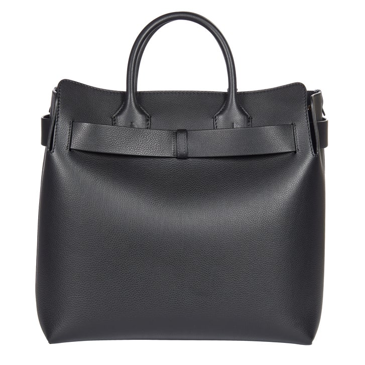 Burberry Large Leather Triple Stud Belt Bag, Black | Costco