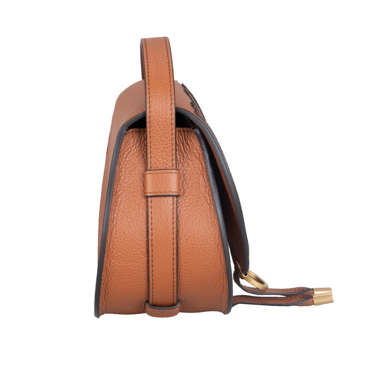 Chloe Marcie Small Saddle Bag, Tan | Costco