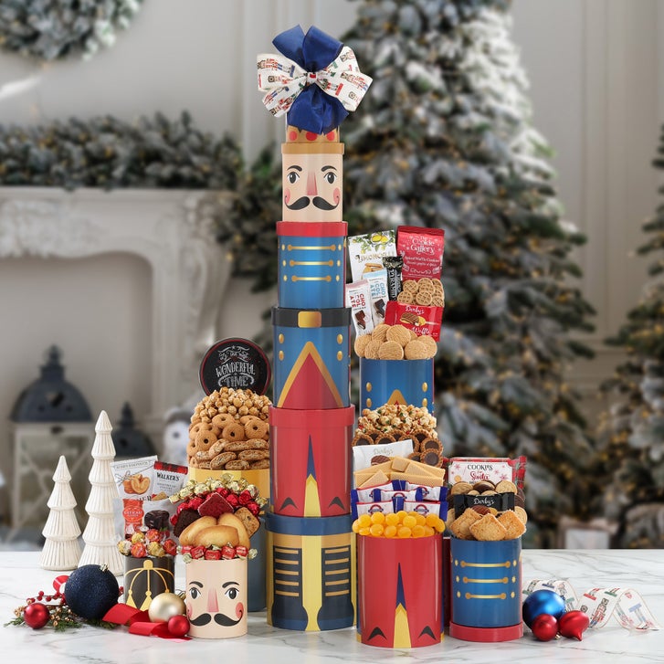 XL Nutcracker Holiday Tower, 97.88 oz. Total | Costco