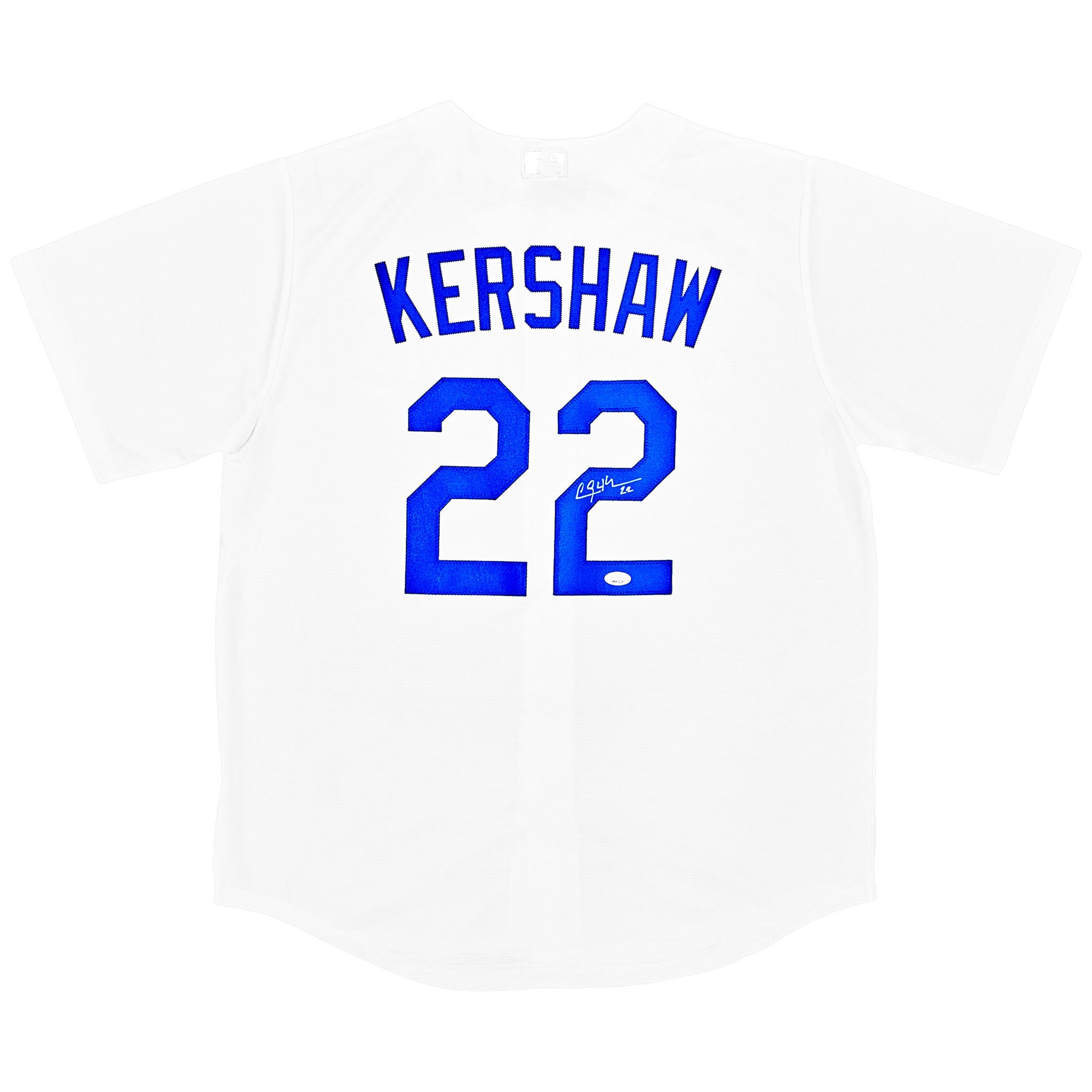 Clayton Kershaw Autographed Los Angeles Dodgers White Nike Jersey