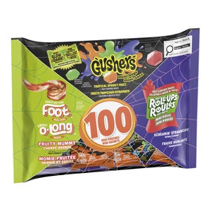 Gusher's Fruit By The Foot Roll-Ups Tropical Spooky Fruit 1.19 kg