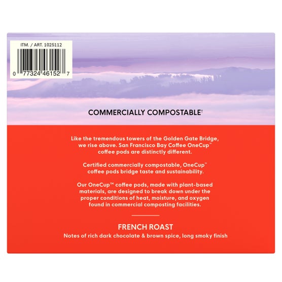 San Francisco Bay Coffee French Roast OneCup, 100-count | Costco