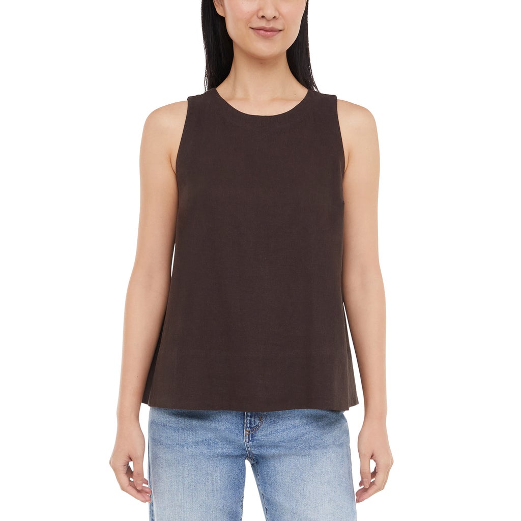 Banana Republic Women's Linen Blend Sleeveless Top | Costco