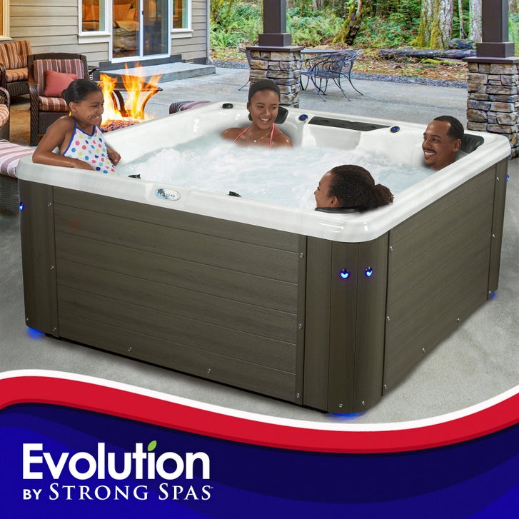 Evolution by Strong Spas Enhance 40-jet, 6 or 7-person Acrylic Spa