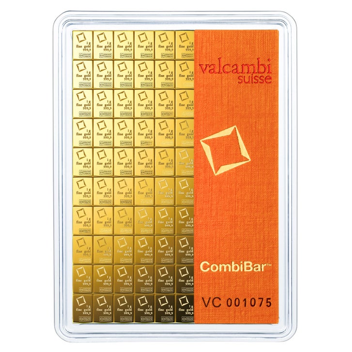 100 gram Gold Valcambi Combibar (New in Assay) | Costco