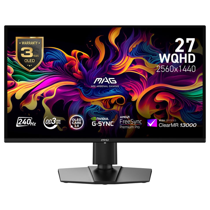 MSIゲーミングモニター ブラック165hz 27” MSI 27