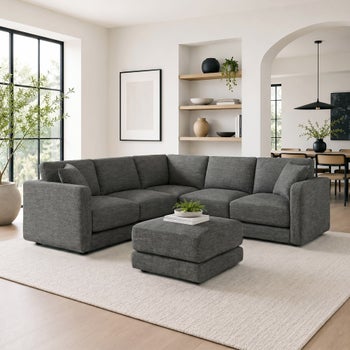 Crestwood Signature Roslyn – Sectionnel modulaire avec coussins