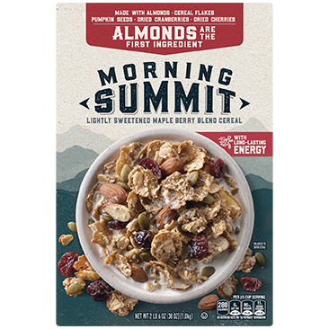 Morning Summit Lightly Sweetened Maple Berry Blend Cereal