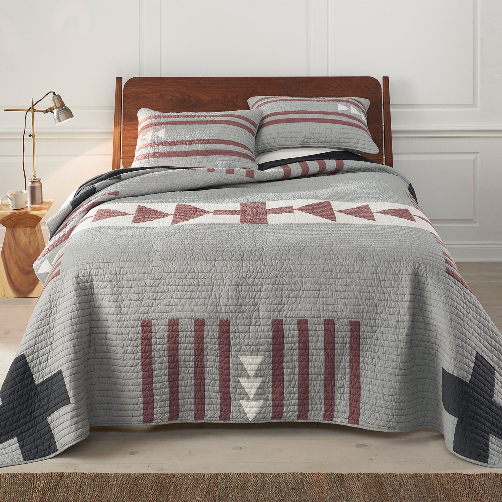 【PENDLETON】3PIECE COMFORTER SET Pendleton 3-piece Quilt Set, Thunder Quarrel | Costco