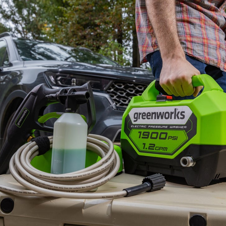 Greenworks 1900 PSI 1.2 GPM Cold Water Electric Pressure Washer