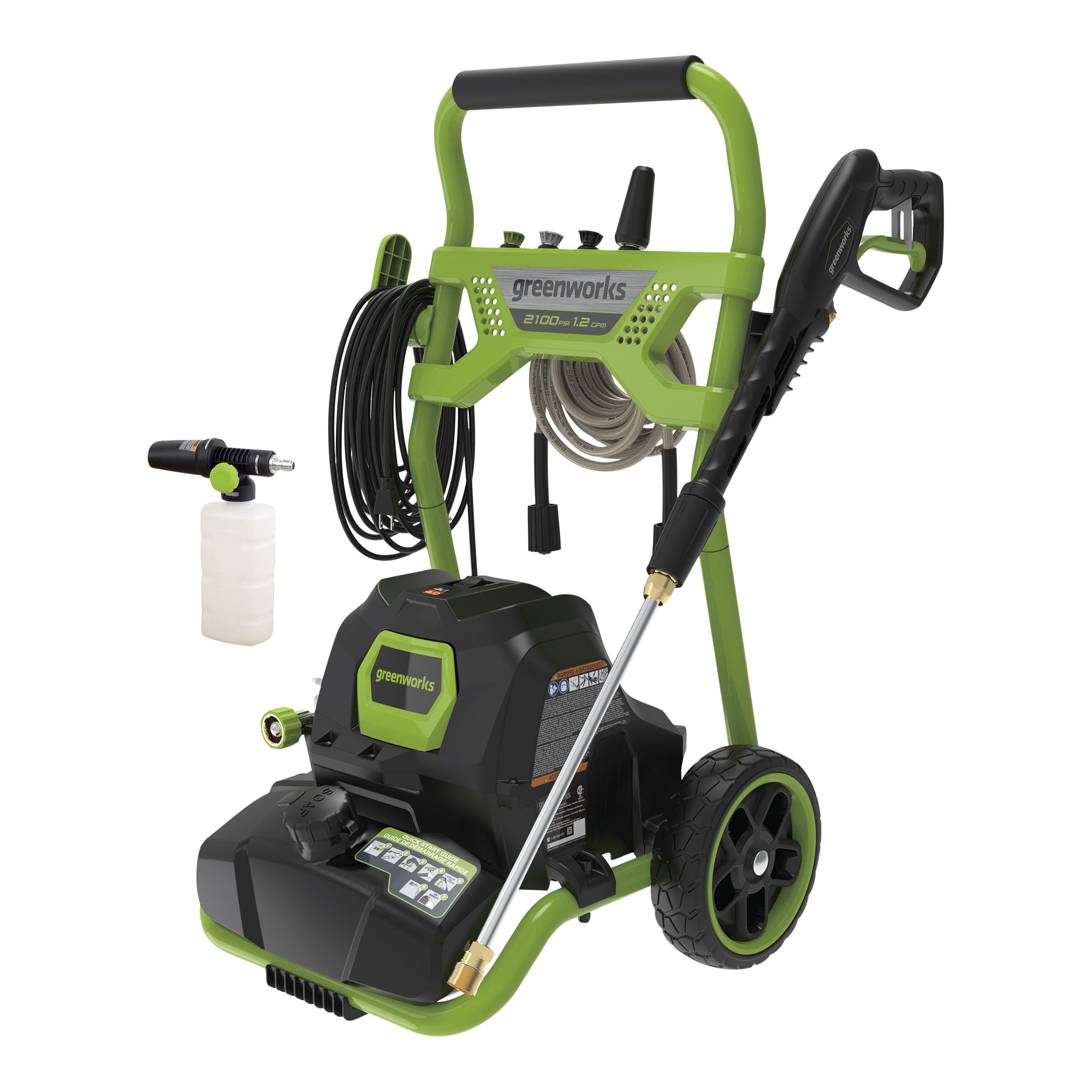 Greenworks 2100PSI Cold Water Electric Pressure Washer | Costco