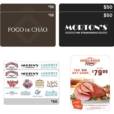 E gift cards and Mailed Gift Cards