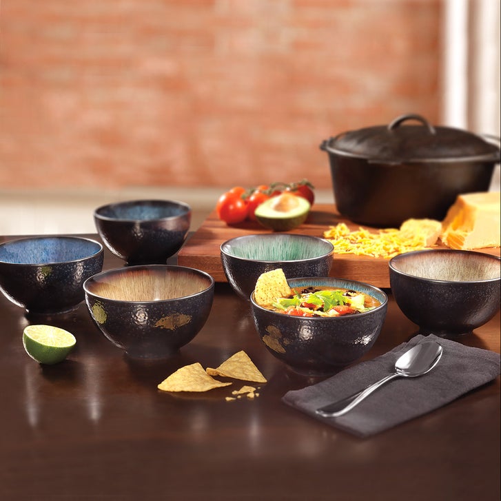Mikasa Sapphire 6-piece Stoneware Bowl Set | Costco