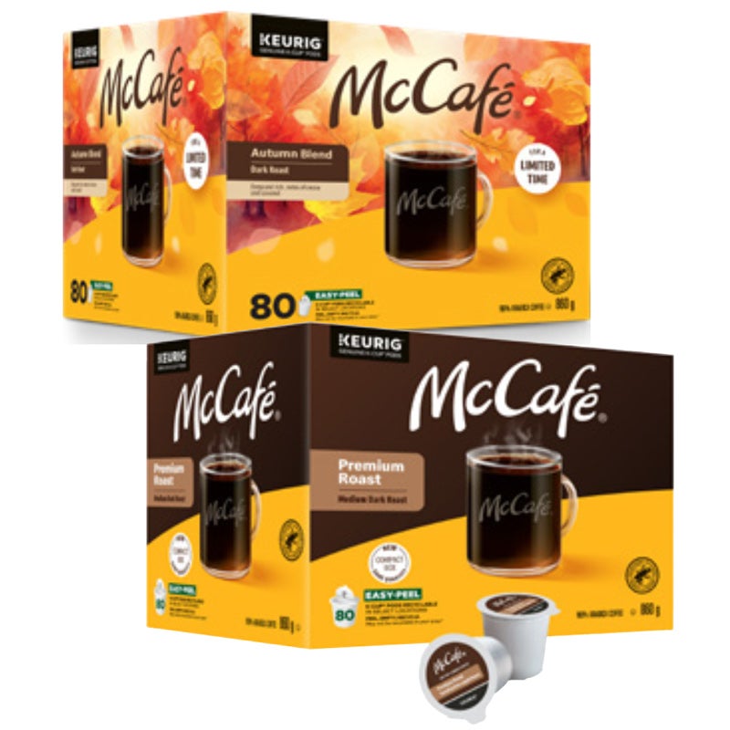 McCafé Premium Roast or Autumn Blend coffee