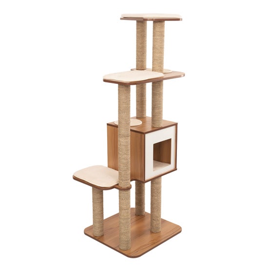 Catit Vesper High Base XL 62 inch Cat Tree, 5 Levels and 1 Condo ...