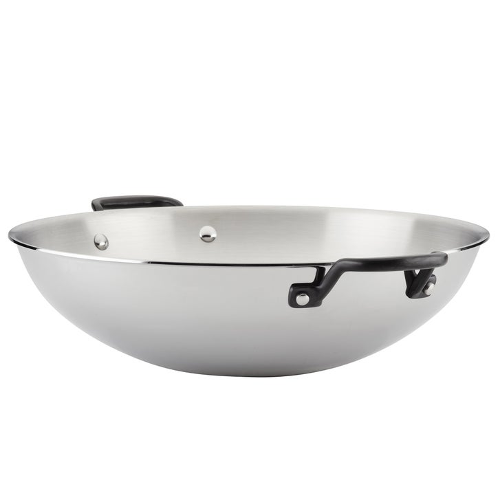 枇杷　×5 KitchenAid 15” 5-Ply Clad Stainless Steel Wok | Costco
