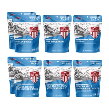 Mountain House Pro-pak Kit, 8 Pouches, 8 Total Servings
