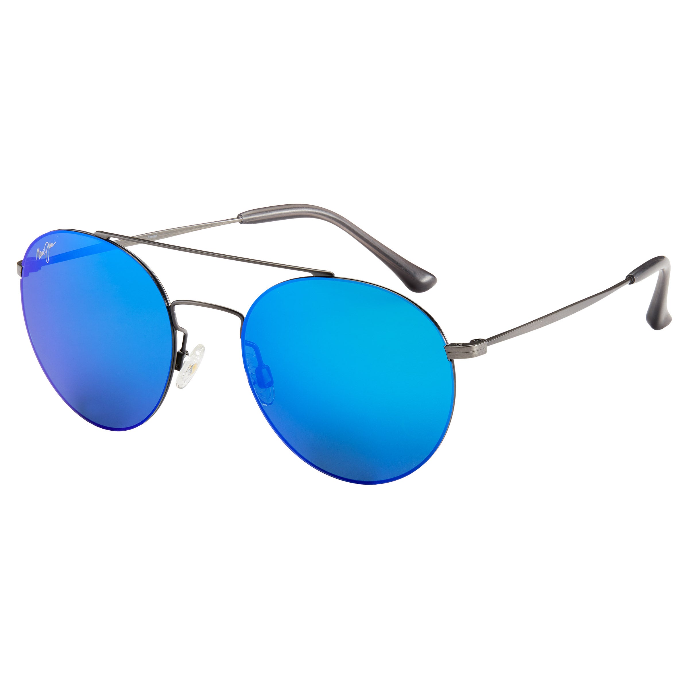 Maui Jim Pele's Hair B814-02S Satin Dark Gunmetal Blue Hawaii