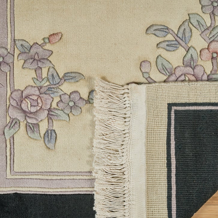 Pagoda Hand Knotted Rug Collection, Clermont Ivory | Costco