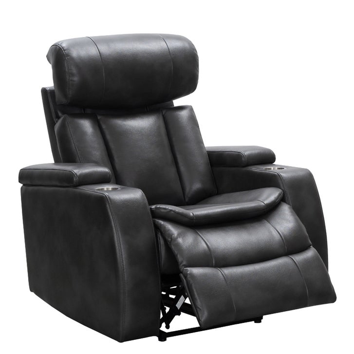 ガックン【aura】 シボレザー　28ミリ Zayne Leather Power Theater Recliner with Power Headrest | Costco