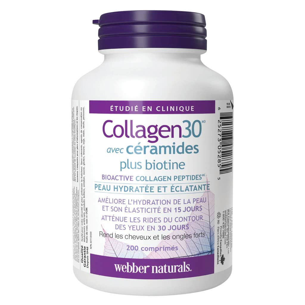 Collagen30 avec biotine et céramides de webber naturals