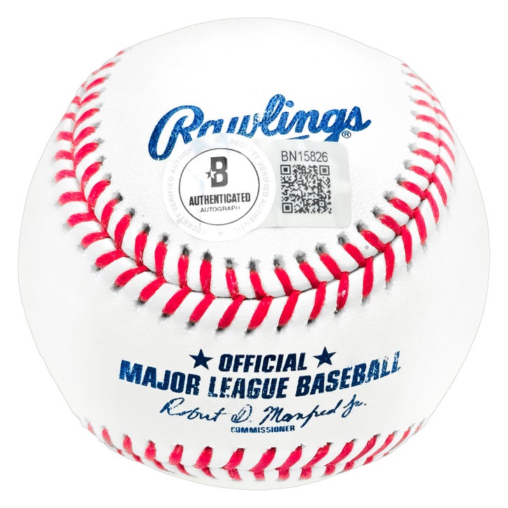 Nolan Ryan Texas Rangers Autographed Official MLB Baseball with