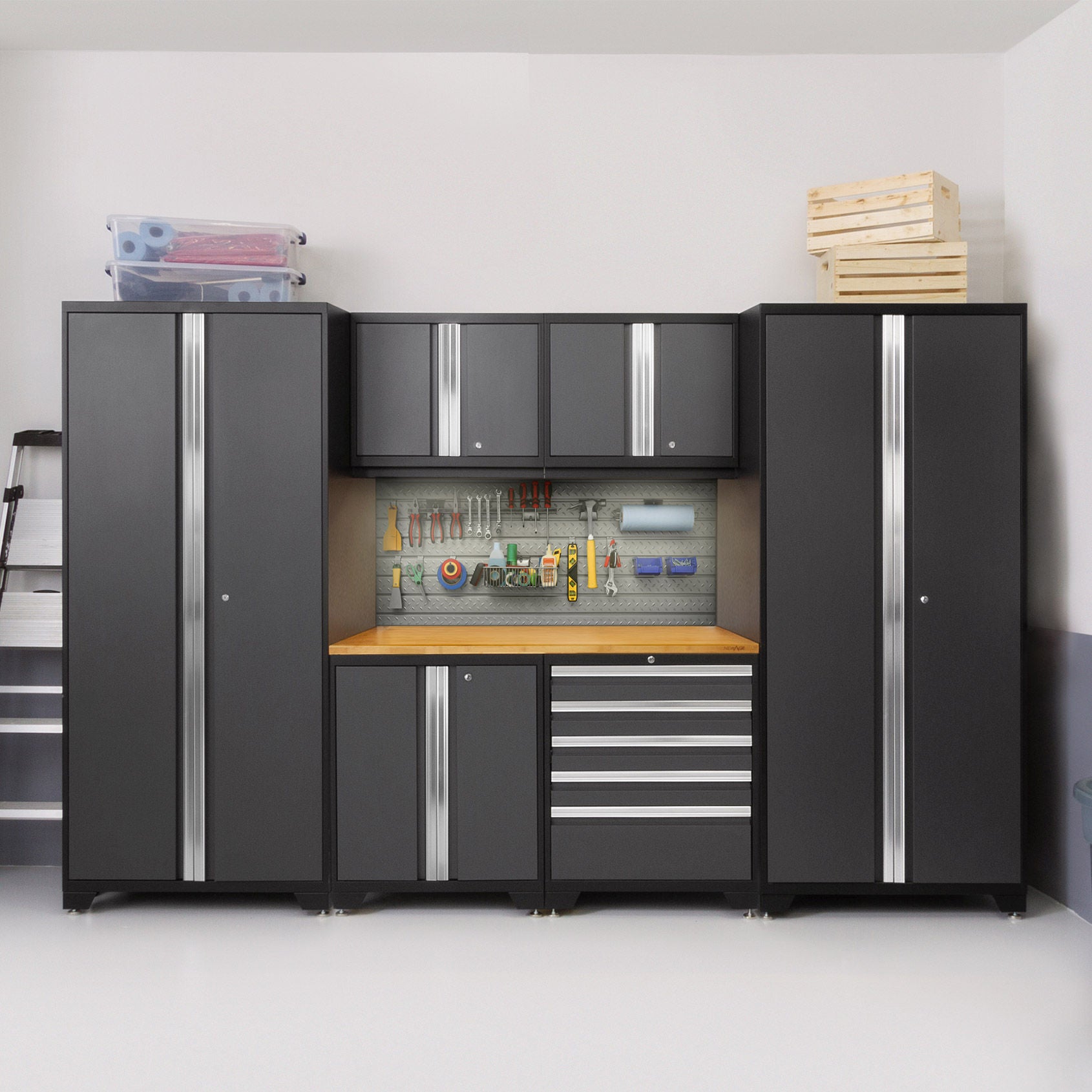 NewAge Products Pro 3.0 Series Storage Cabinet 7-piece Set | Costco
